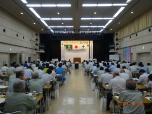 安全大会を6月20日　砺波市文化会館多目的ホールにて開催しました。